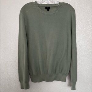 J. Crew Sage Green Crew Neck Sweater
